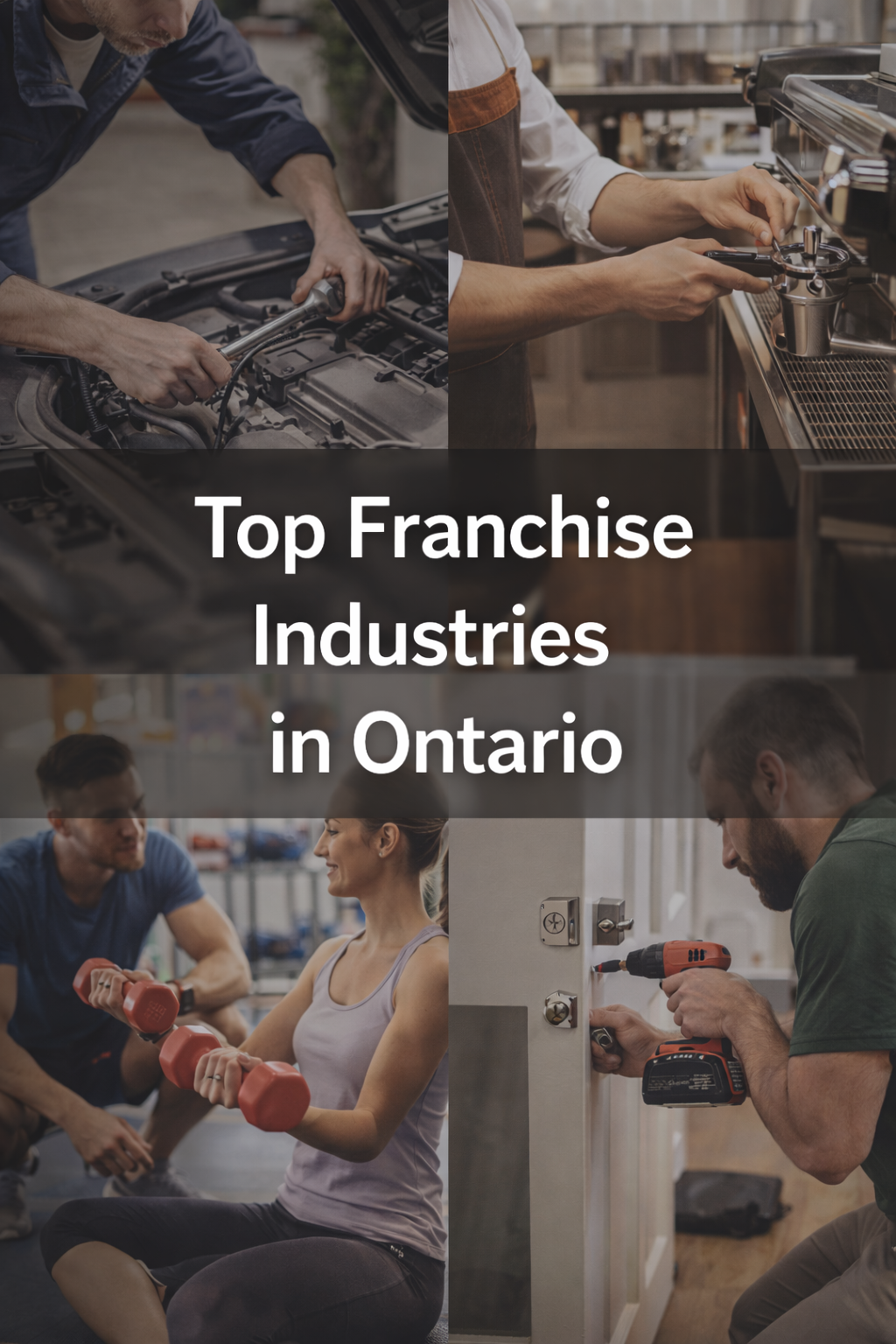 Top Franchise Industries in Ontario