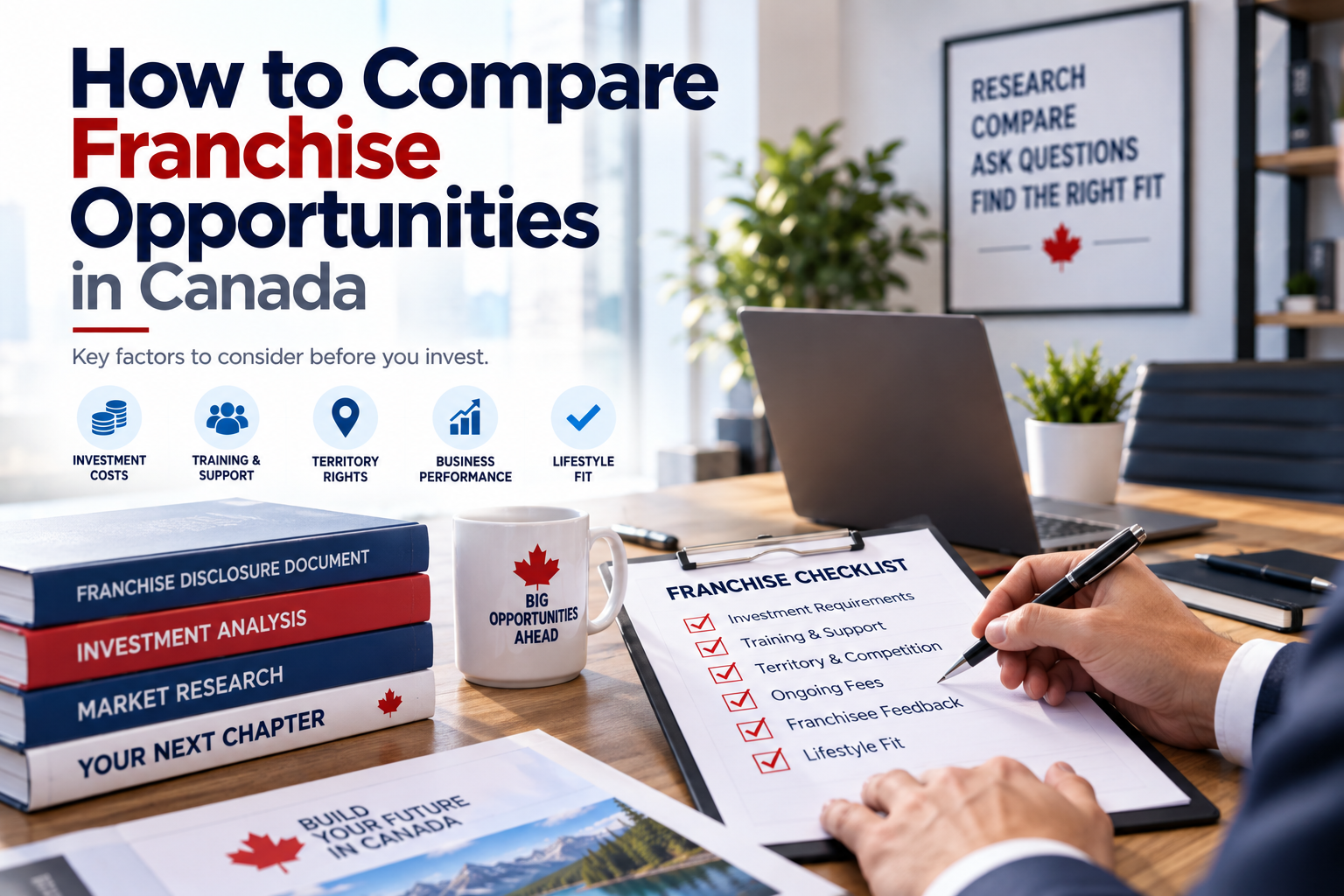 How to Compare Franchise Opportunities in Canada